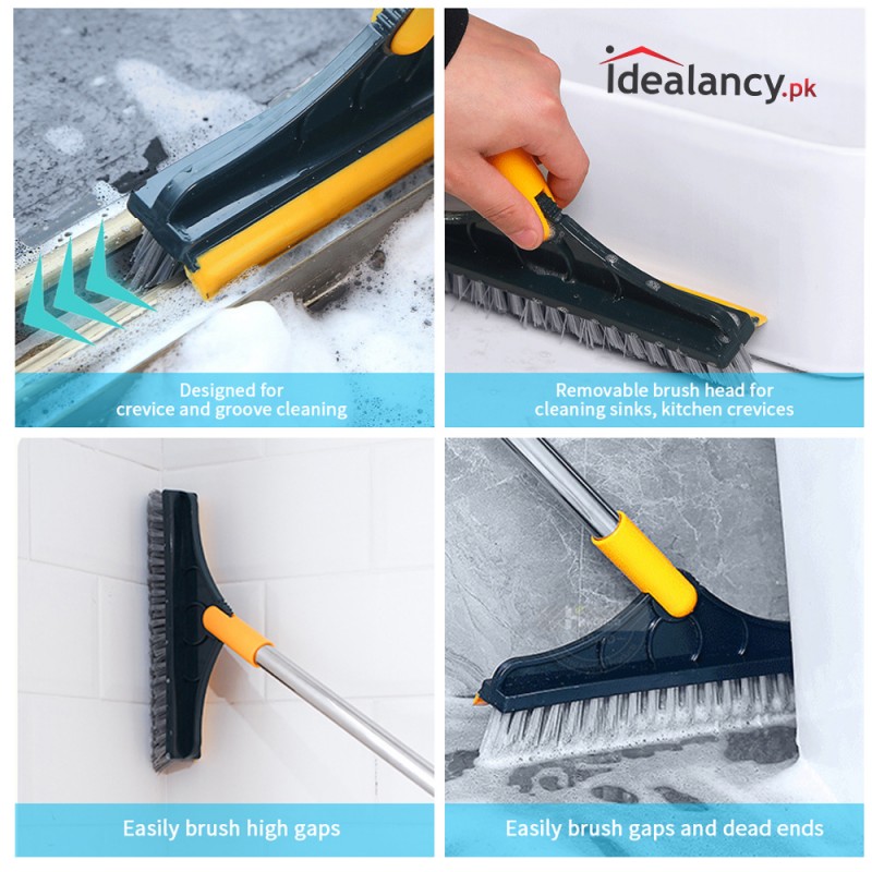 Crevice Gap Cleaning Brush Tool, 6pcs Hand-held Groove Gap Cleaning Tools,  2 in 1 Dustpan Cleaning Brushes, Shutter Door Window Track Kitchen Cleaning