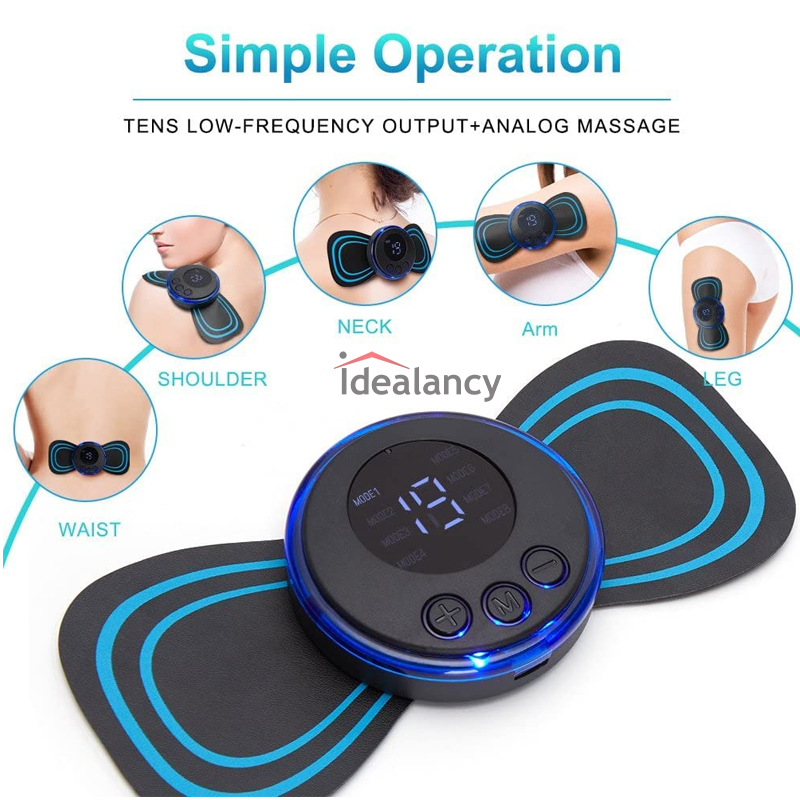Buy Portable Mini Electric Neck Massager At Best Price In Pakistan Idealancy